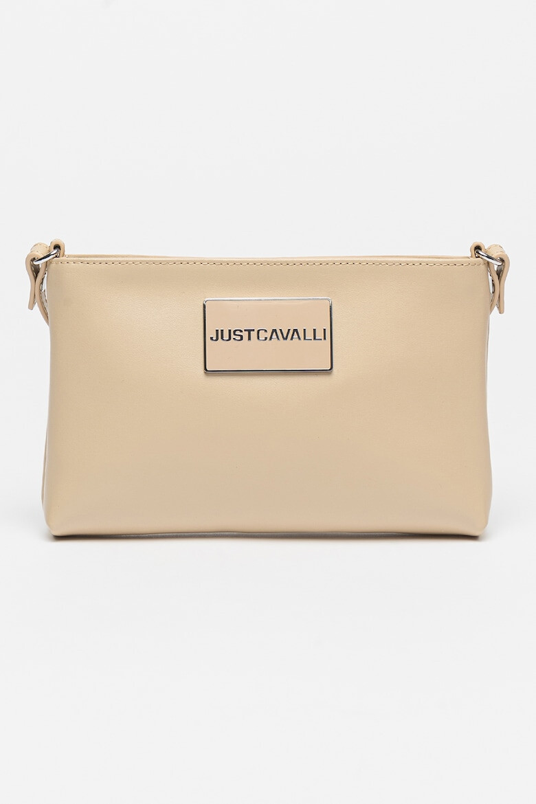 JUST CAVALLI Geanta crossbody de piele ecologica cu placuta logo - Pled.ro