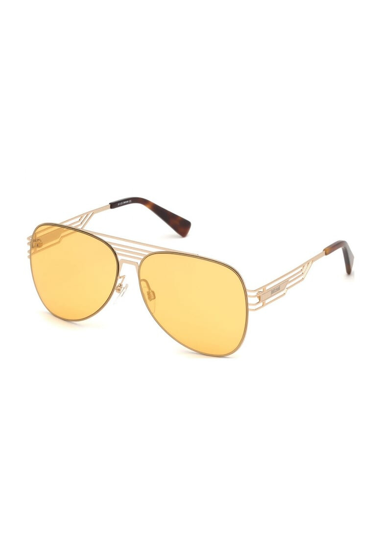 JUST CAVALLI Ochelari de soare aviator cu detaliu logo - Pled.ro