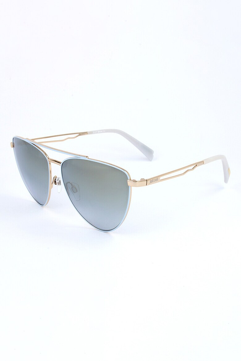 JUST CAVALLI Ochelari de soare aviator cu lentile oglinda - Pled.ro