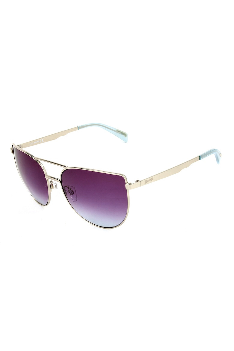 JUST CAVALLI Ochelari de soare cat-eye cu rama metalica - Pled.ro