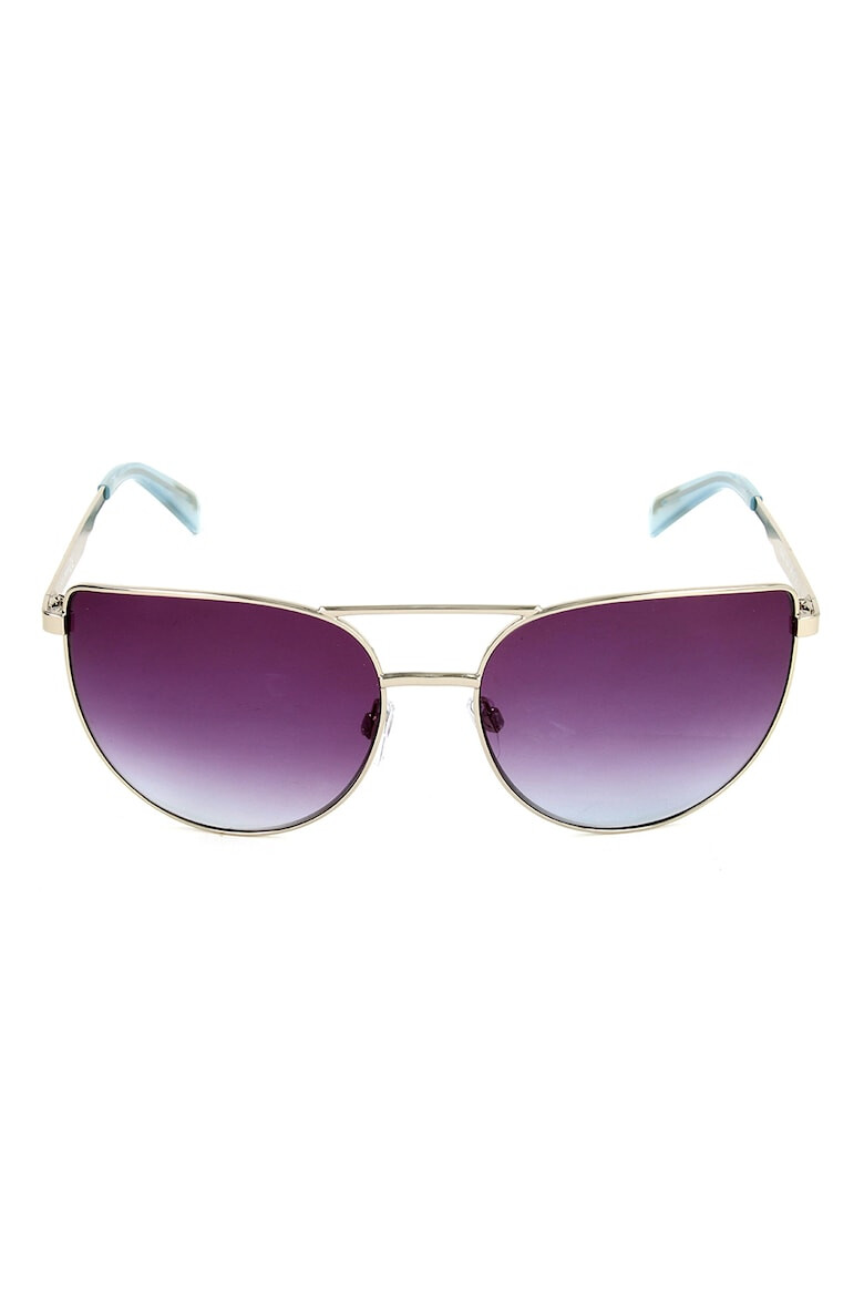 JUST CAVALLI Ochelari de soare cat-eye cu rama metalica - Pled.ro