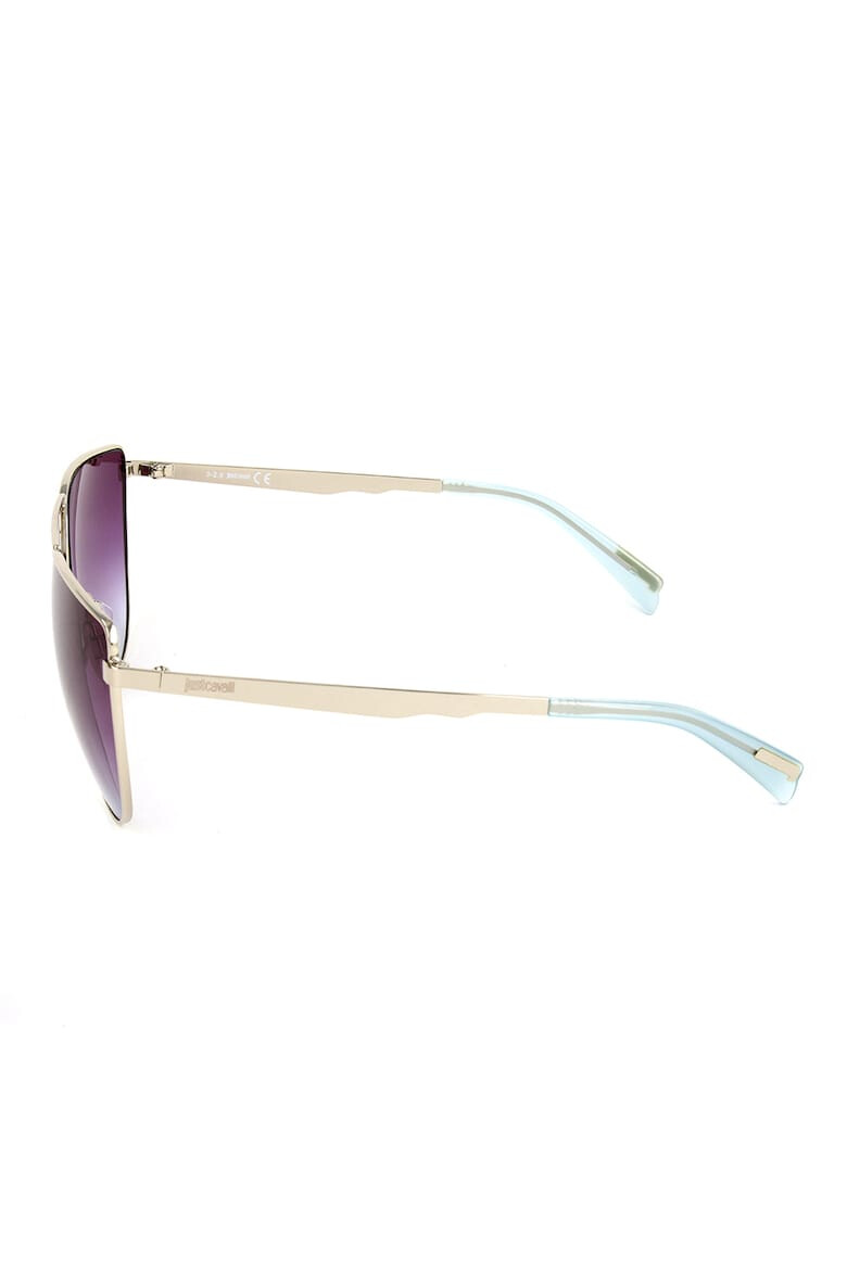 JUST CAVALLI Ochelari de soare cat-eye cu rama metalica - Pled.ro