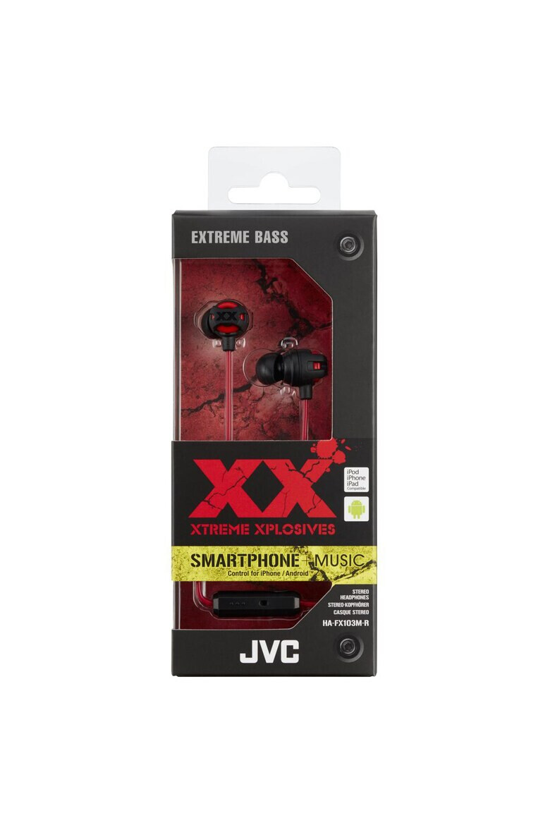 JVC Casti in-ear HA-FX103M extra bass - Pled.ro