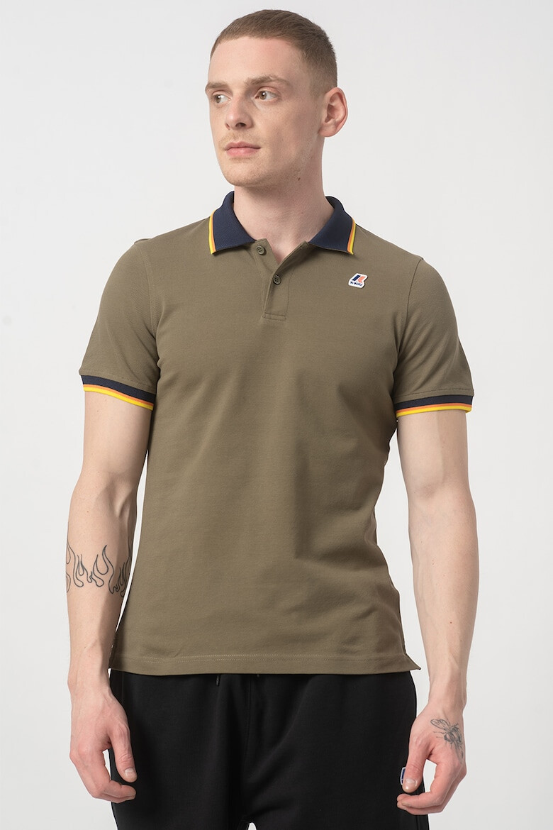 K-Way Tricou polo slim fit Vincent - Pled.ro