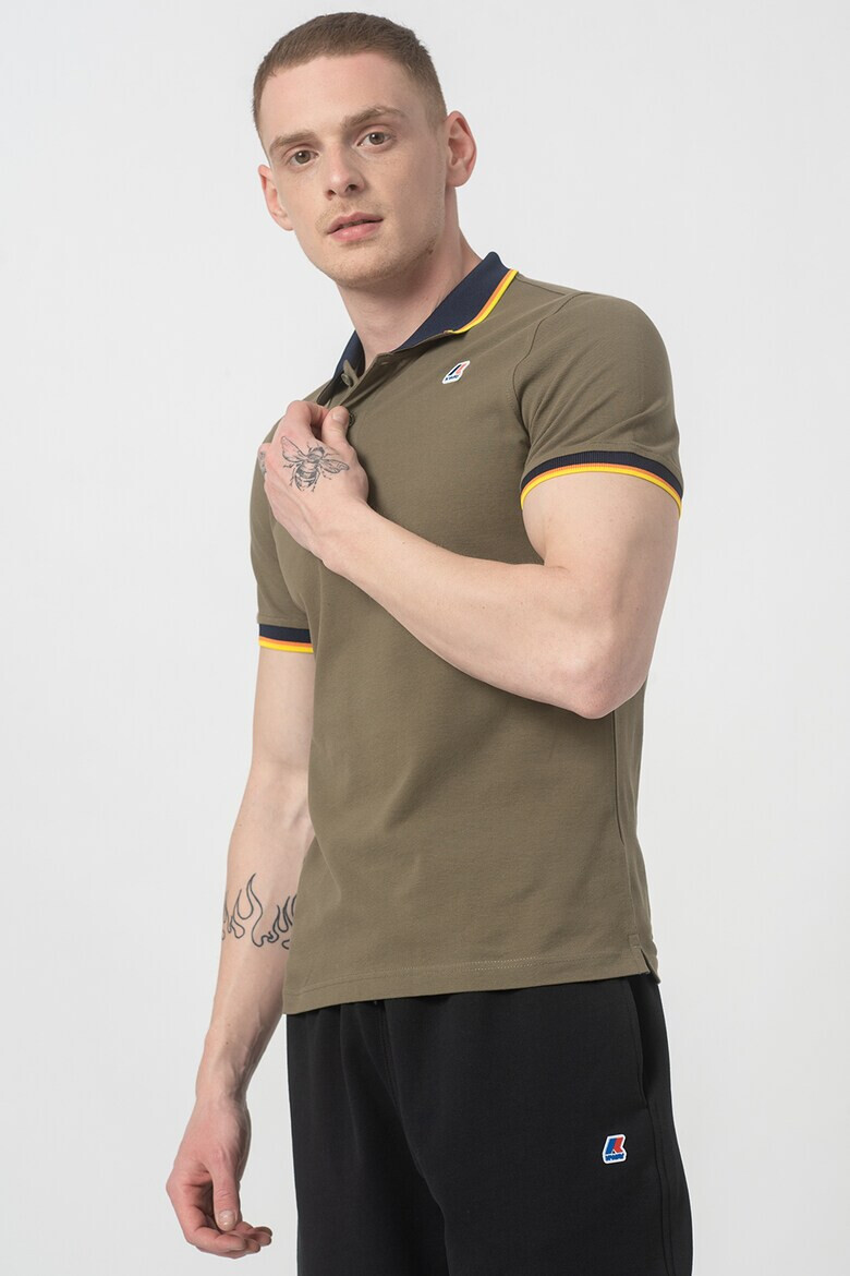 K-Way Tricou polo slim fit Vincent - Pled.ro