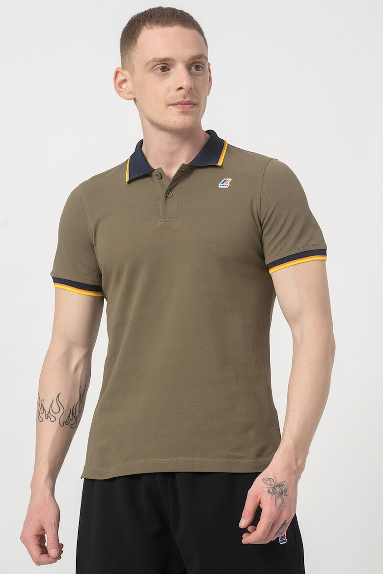 K-Way Tricou polo slim fit Vincent - Pled.ro