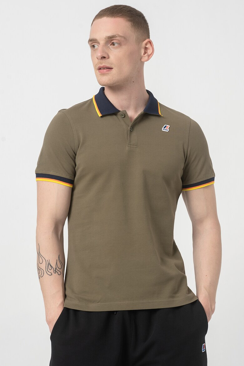 K-Way Tricou polo slim fit Vincent - Pled.ro