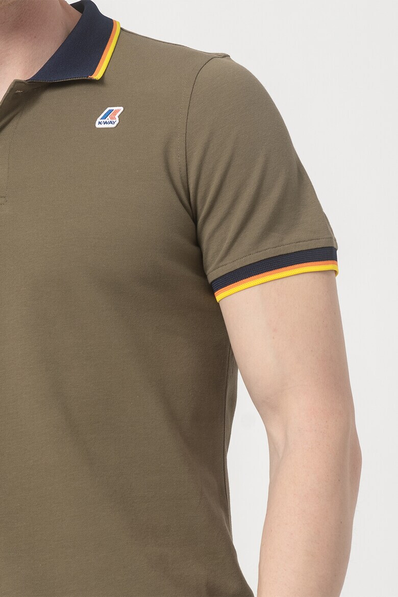 K-Way Tricou polo slim fit Vincent - Pled.ro