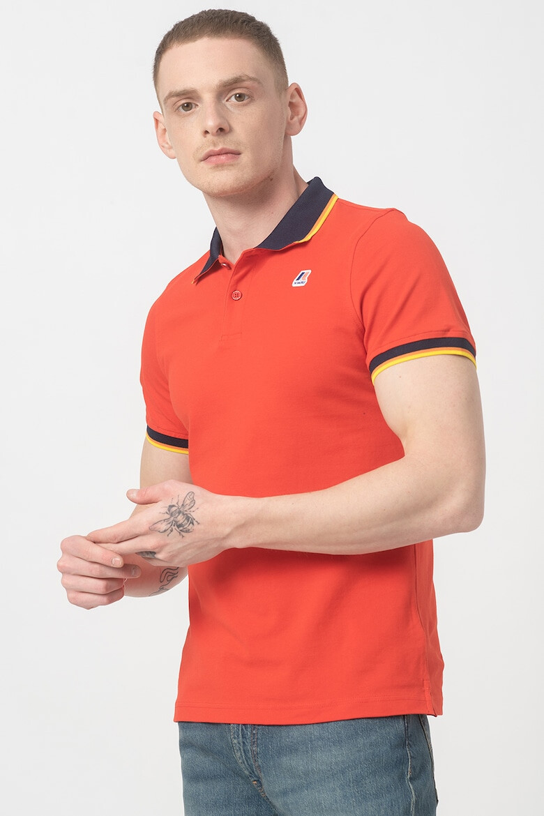 K-Way Tricou polo slim fit Vincent - Pled.ro