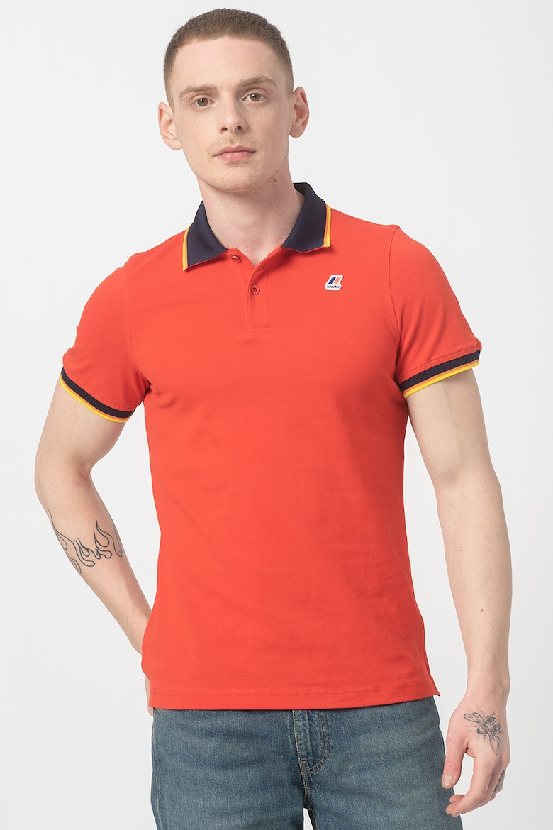 K-Way Tricou polo slim fit Vincent - Pled.ro