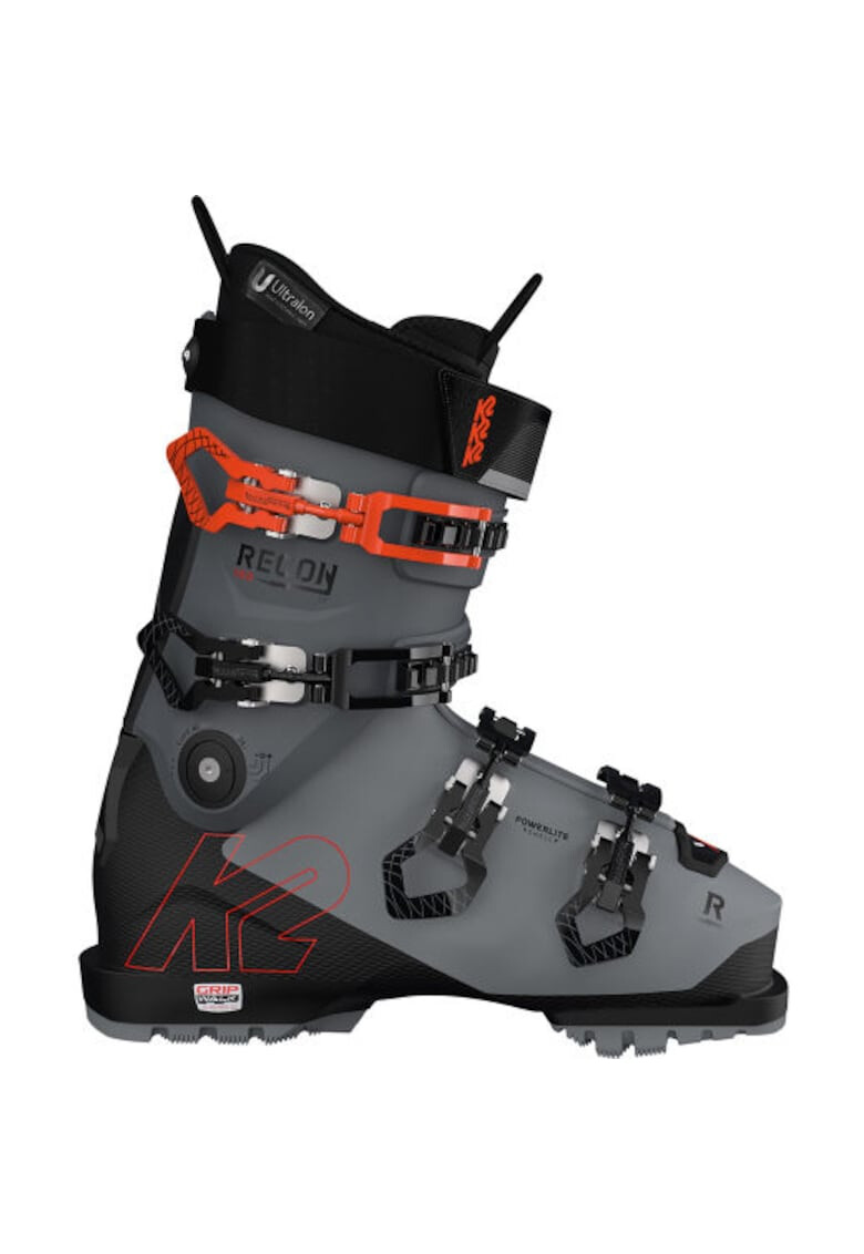 K2 Clapari ski RECON 100 MV GRIPWALK gri/negru/portocaliu - Pled.ro