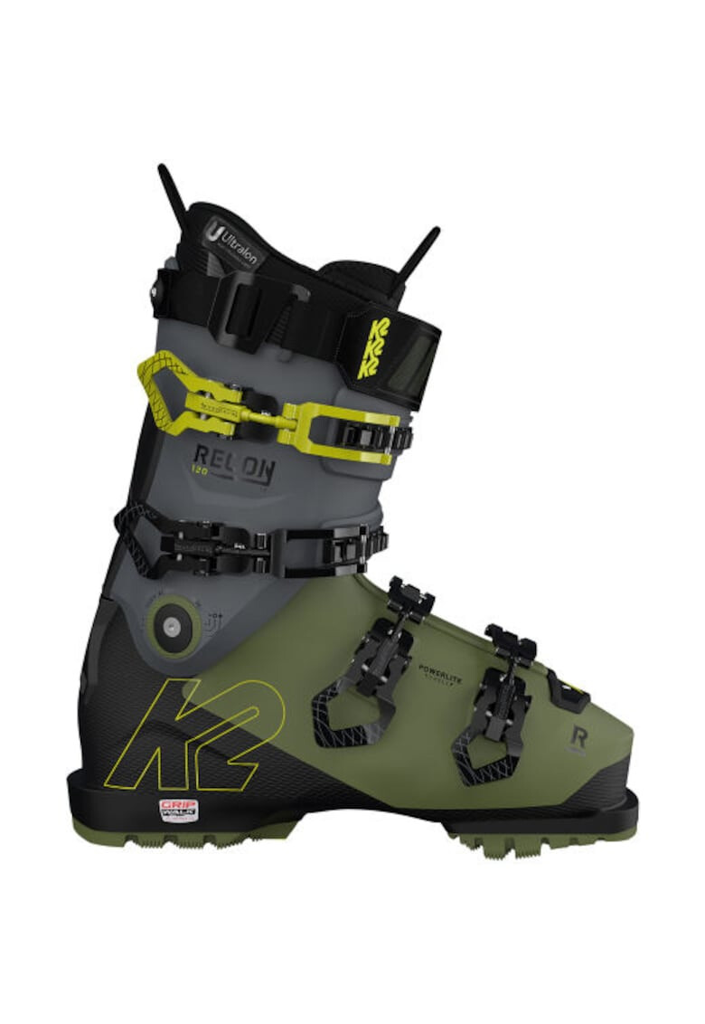 K2 Clapari ski RECON 120 MV GRIPWALK verde/negru - Pled.ro