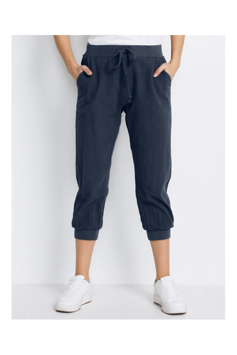 kaffe Pantaloni dama 104383 Bleumarin Bumbac - Pled.ro