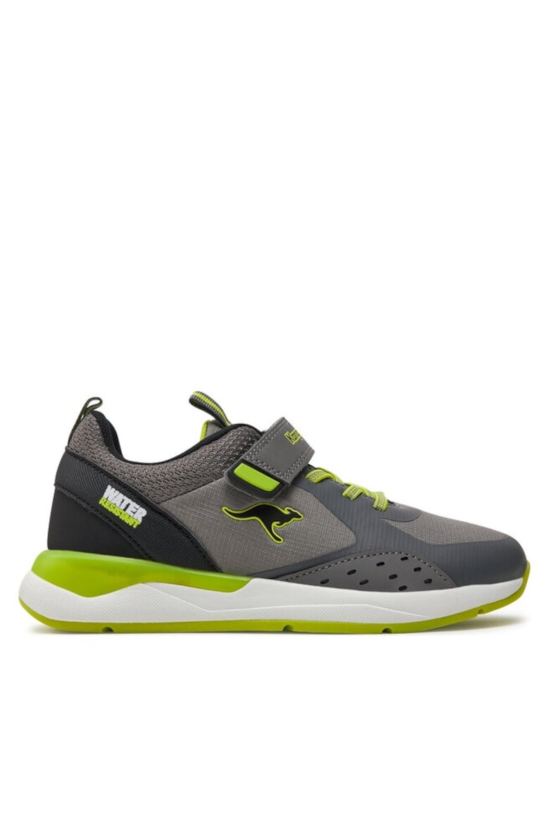 Kangaroos Pantofi sport copii 304052699 Piele ecologica/Textil Gri - Pled.ro