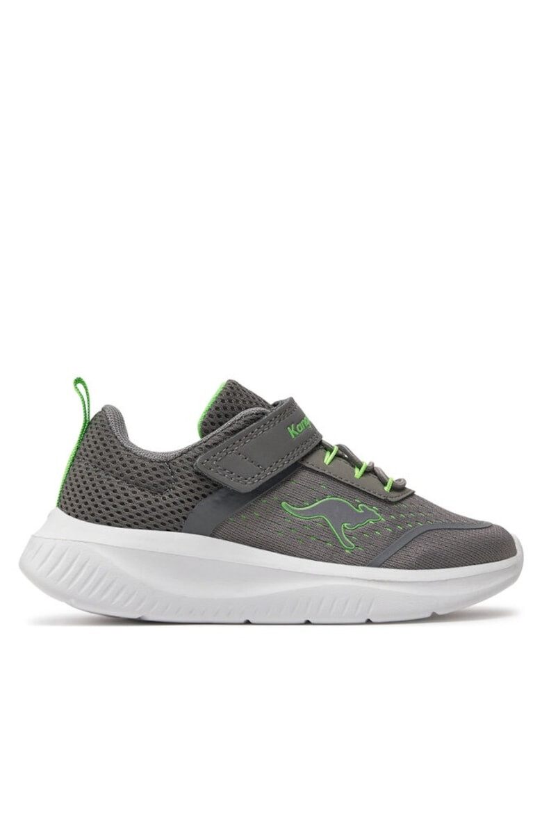 Kangaroos Pantofi sport copii 304052767 Piele ecologica/Textil Gri - Pled.ro