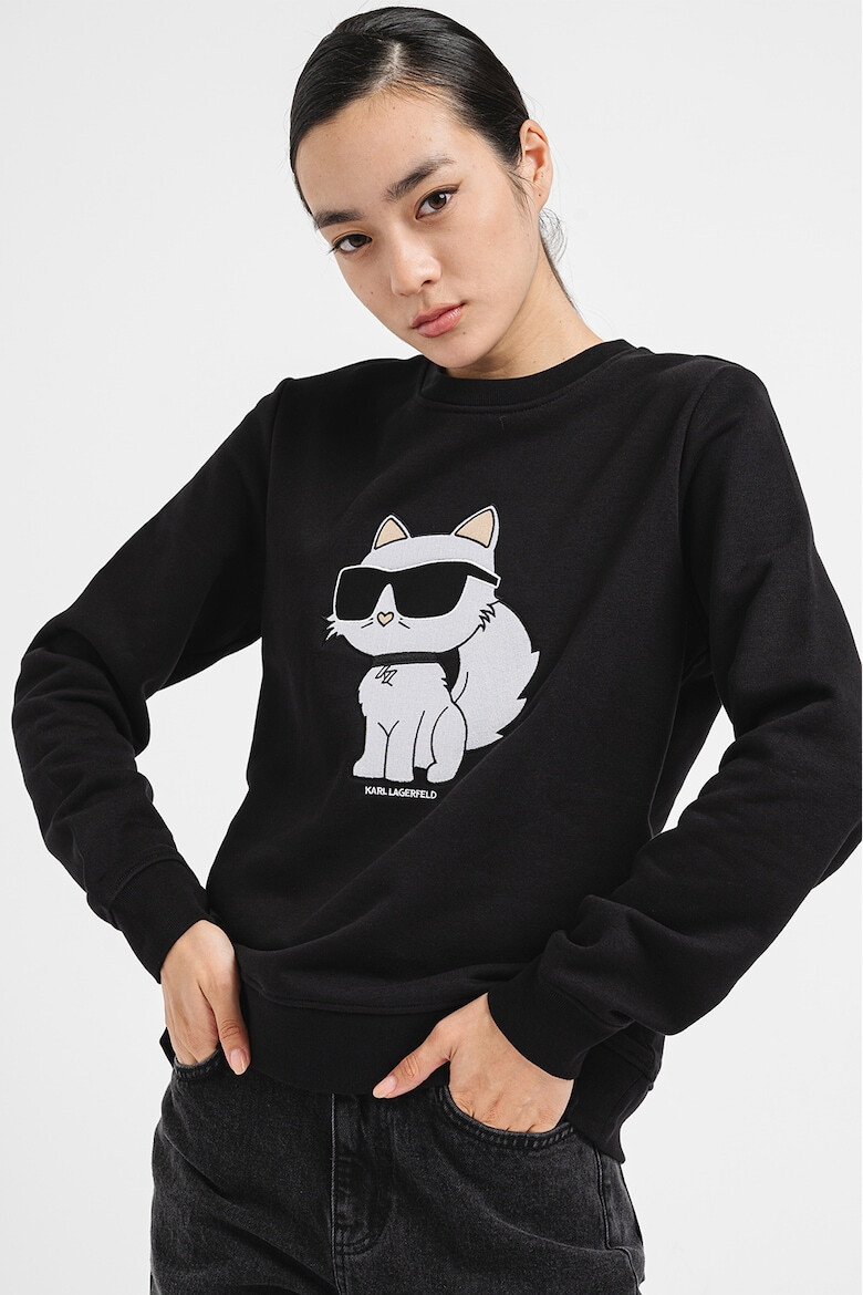 Karl Lagerfeld Bluza de trening Ikonik 2.0 Choupette - Pled.ro