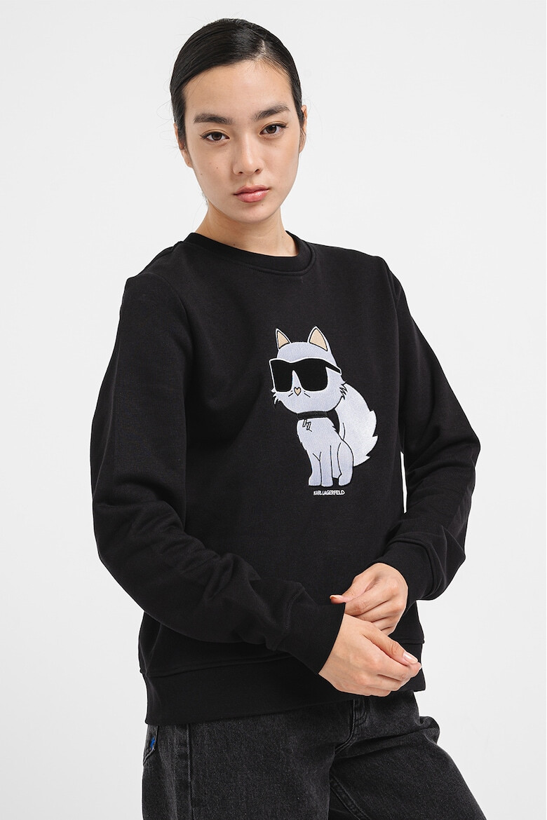 Karl Lagerfeld Bluza de trening Ikonik 2.0 Choupette - Pled.ro