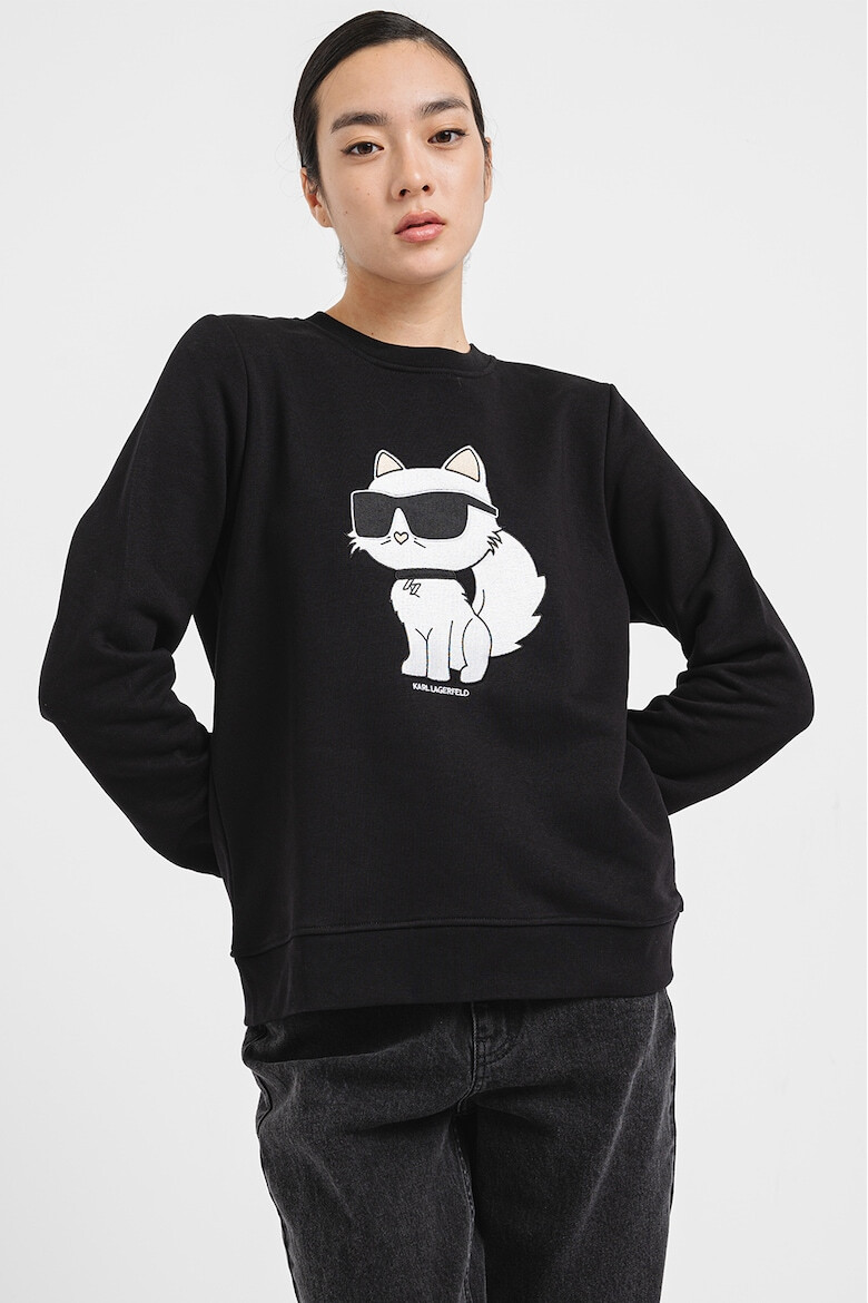 Karl Lagerfeld Bluza de trening Ikonik 2.0 Choupette - Pled.ro