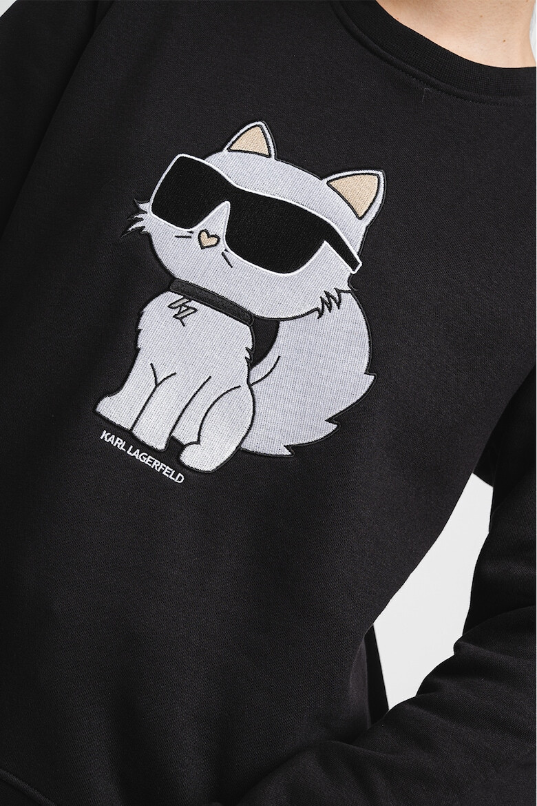 Karl Lagerfeld Bluza de trening Ikonik 2.0 Choupette - Pled.ro