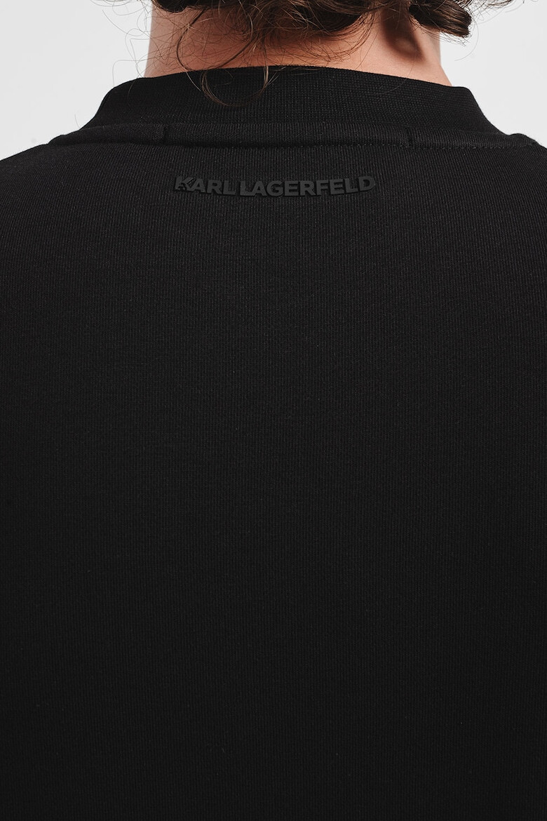 Karl Lagerfeld Bluza sport cu broderie logo - Pled.ro