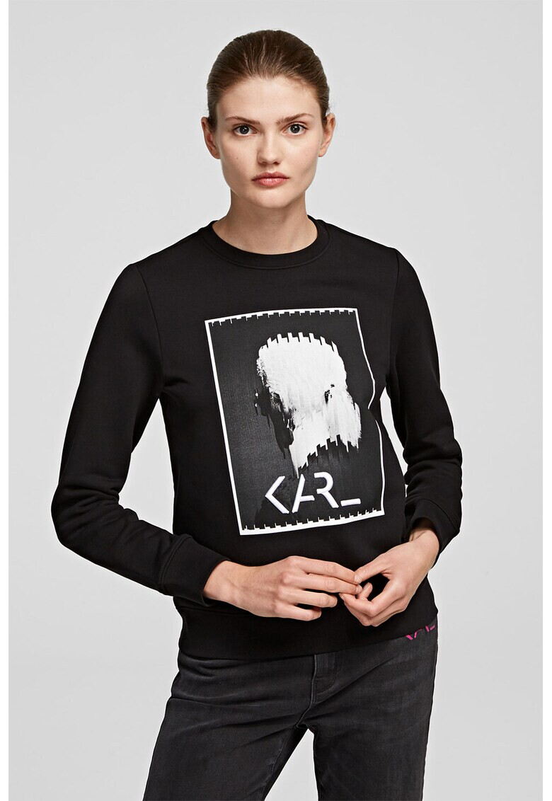 Karl Lagerfeld Bluza sport cu imprimeu grafic - Pled.ro