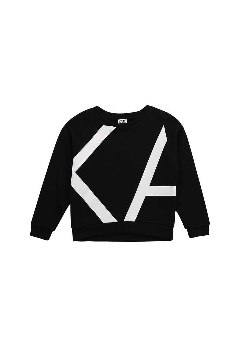 Karl Lagerfeld Bluza sport cu imprimeu logo - Pled.ro