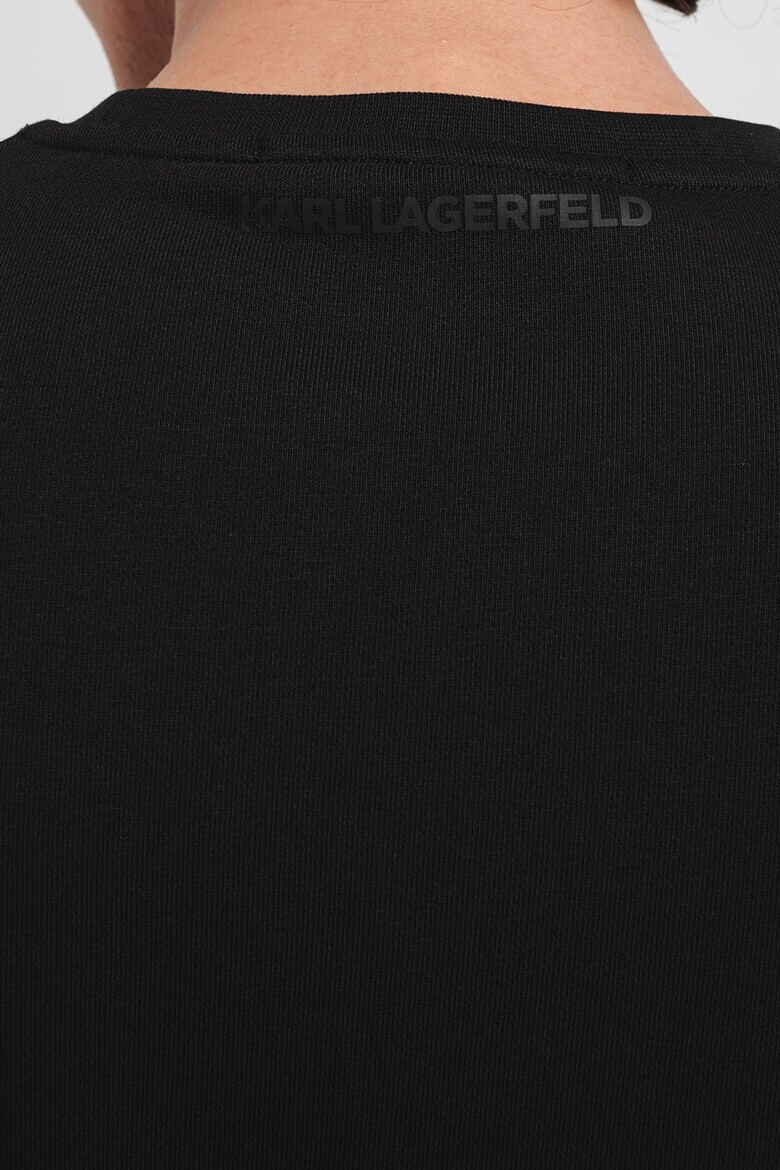 Karl Lagerfeld Bluza sport cu logo pe piept - Pled.ro