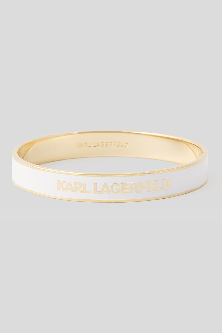 Karl Lagerfeld Bratara rigida cu logo - Pled.ro