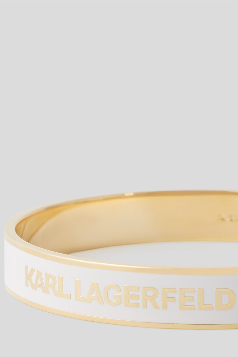 Karl Lagerfeld Bratara rigida cu logo - Pled.ro