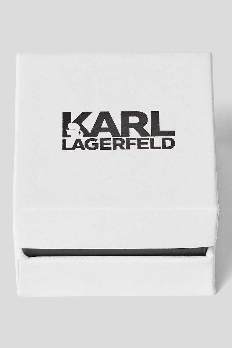 Karl Lagerfeld Cercei cu tija din alama Ikonik - Pled.ro