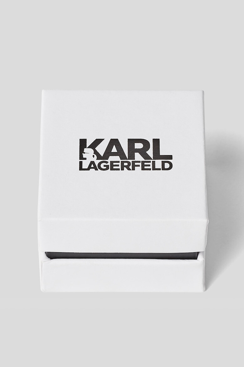 Karl Lagerfeld Cercei in forma de inima cu tija - Pled.ro