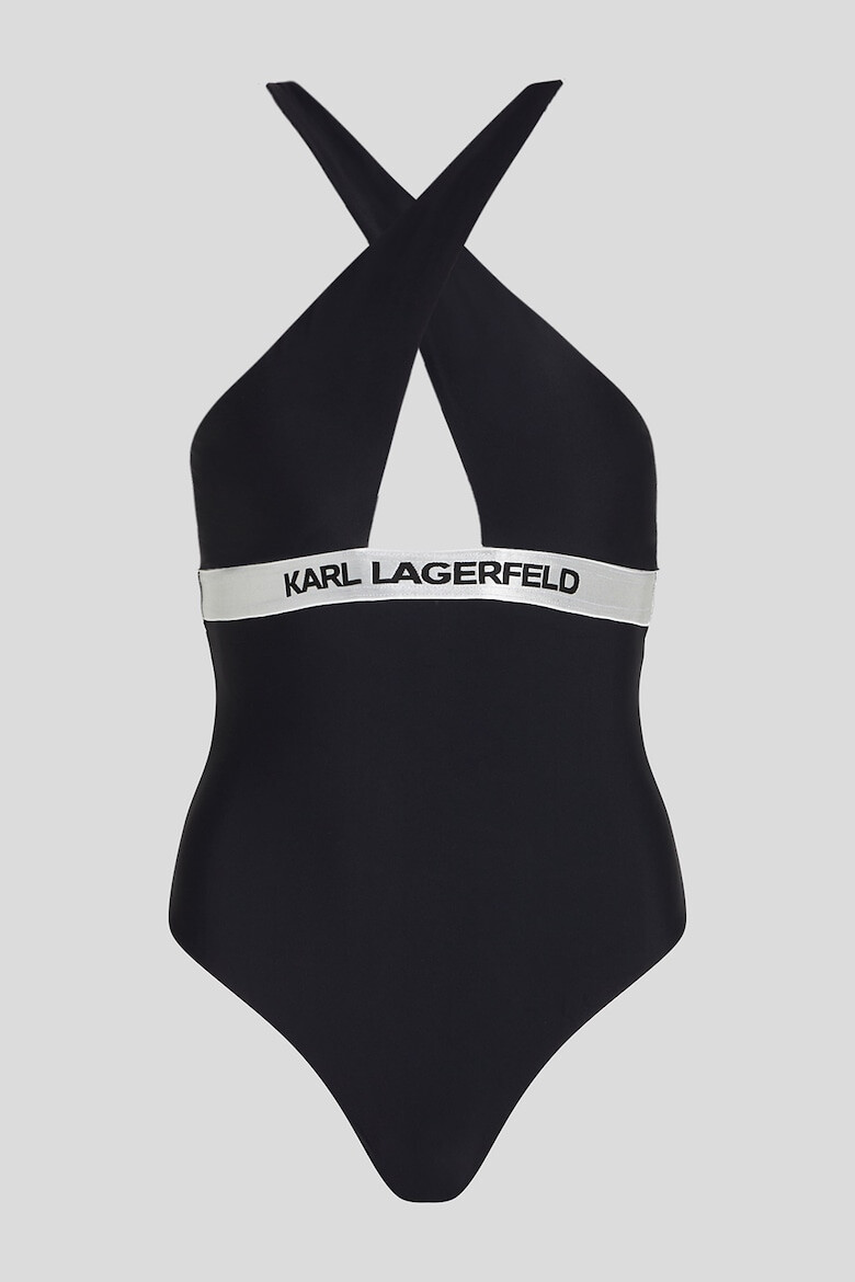 Karl Lagerfeld Costum de baie intreg cu decupaje - Pled.ro