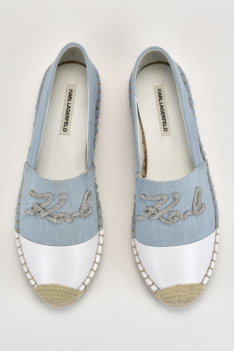 Karl Lagerfeld Espadrile cu aplicatie logo - Pled.ro