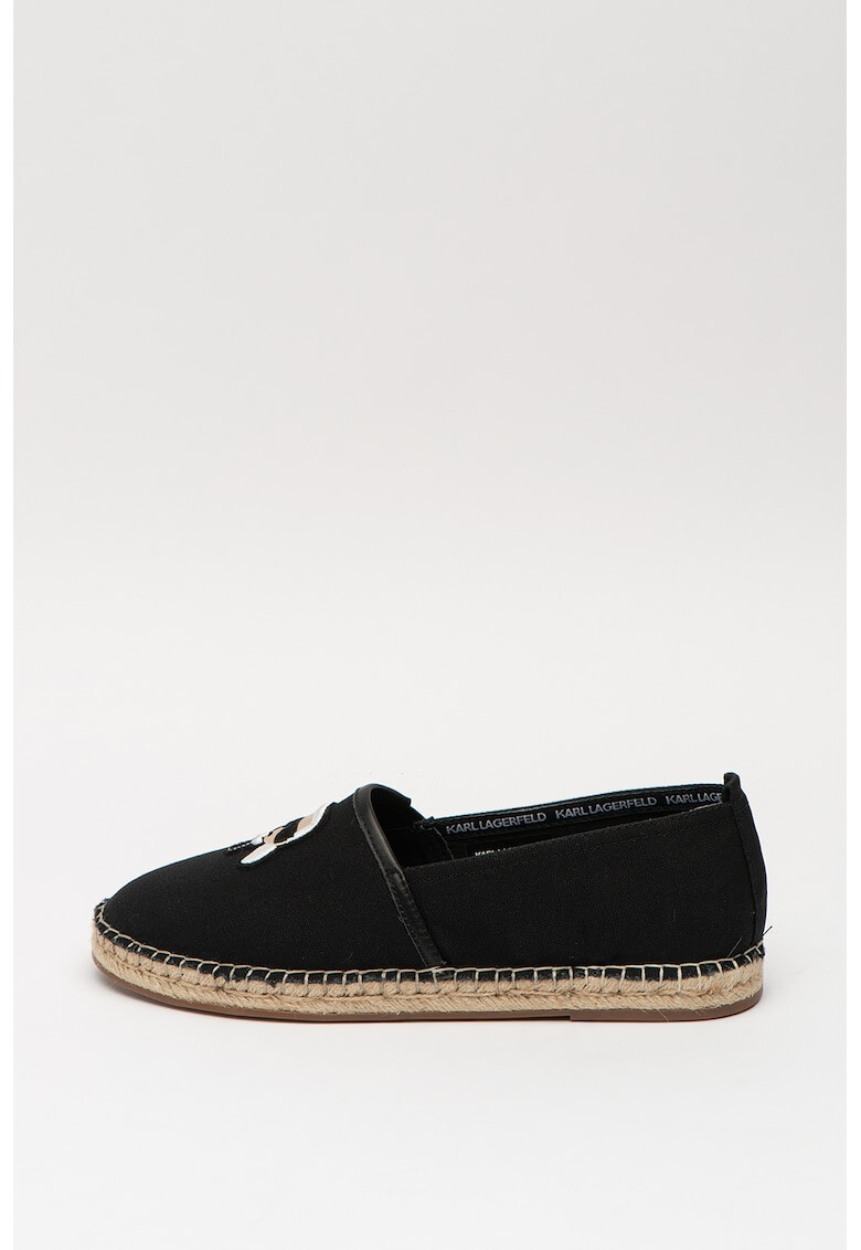 Karl Lagerfeld Espadrile cu aplicatii brodate - Pled.ro