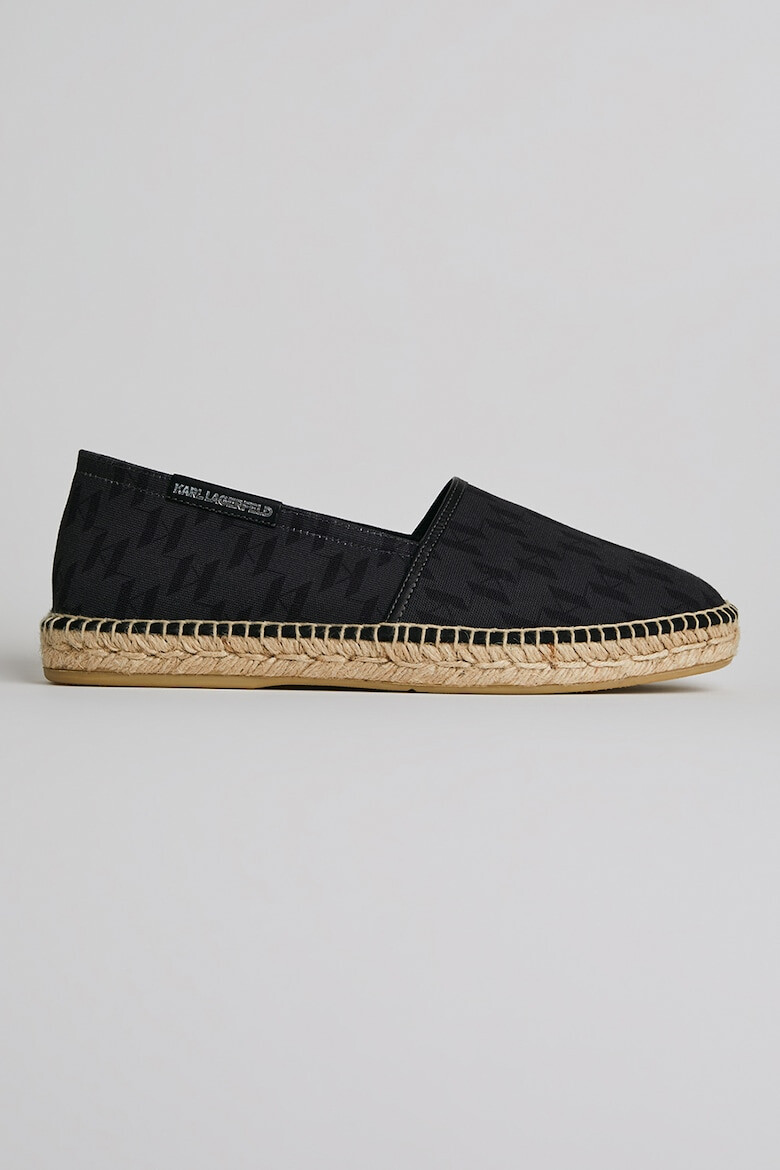 Karl Lagerfeld Espadrile cu monograma - Pled.ro