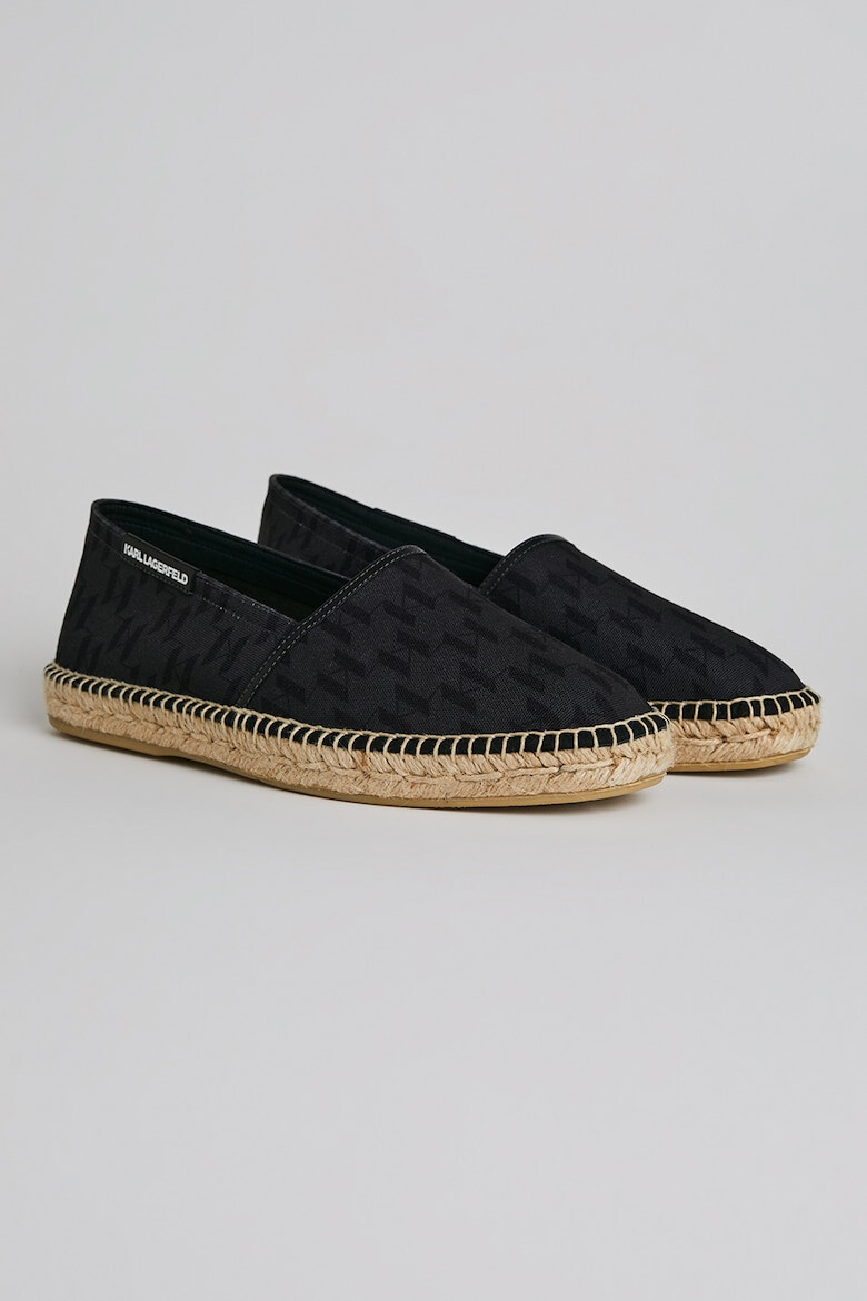 Karl Lagerfeld Espadrile cu monograma - Pled.ro