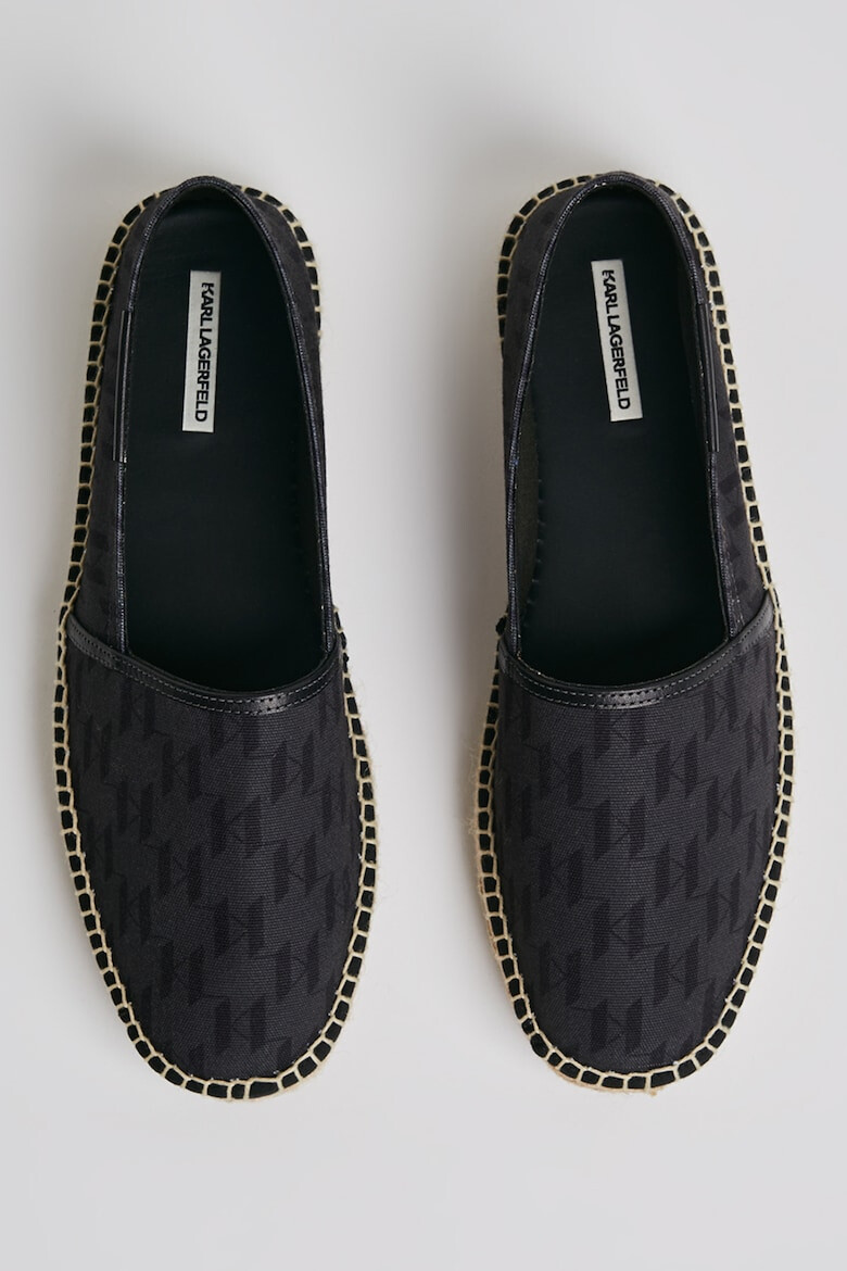 Karl Lagerfeld Espadrile cu monograma - Pled.ro