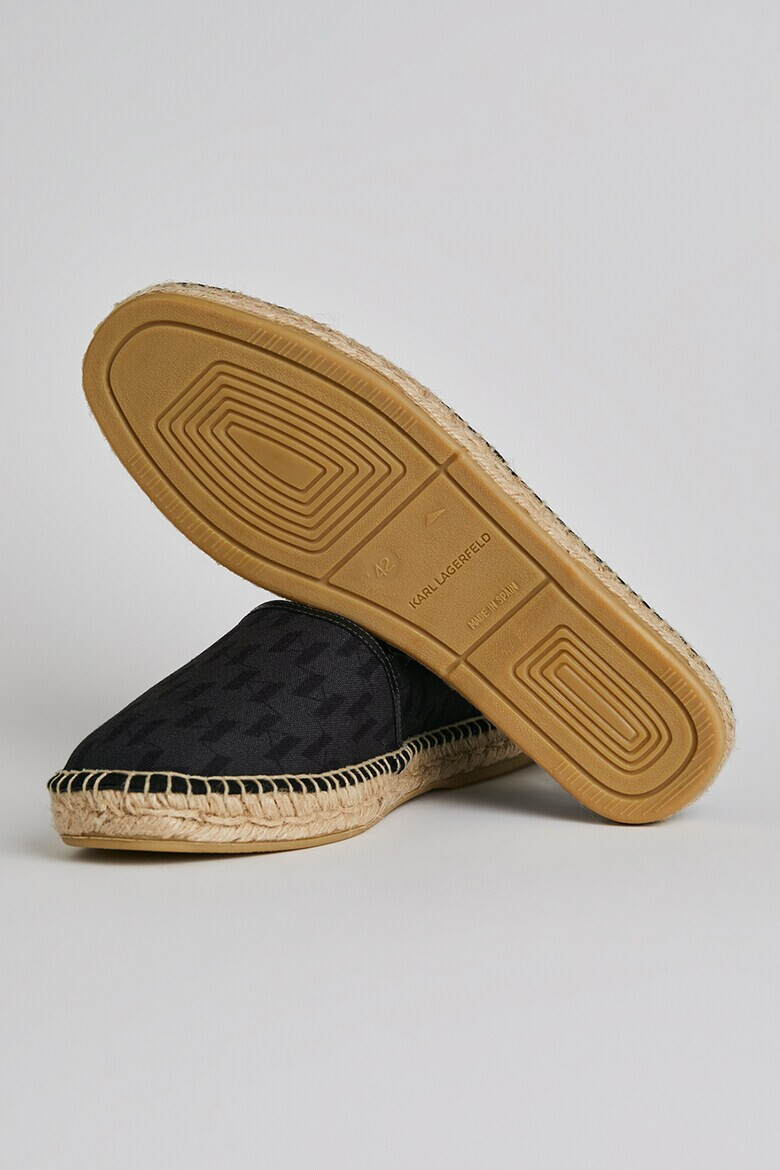 Karl Lagerfeld Espadrile cu monograma - Pled.ro