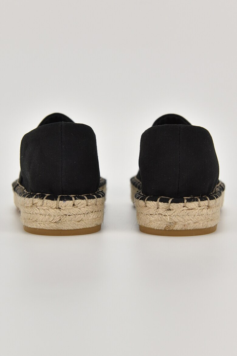 Karl Lagerfeld Espadrile de material textil cu garnituri de piele - Pled.ro