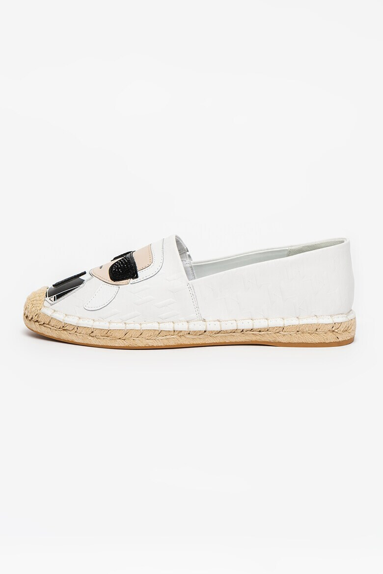 Karl Lagerfeld Espadrile de panza cu aplicatie logo Kamini - Pled.ro