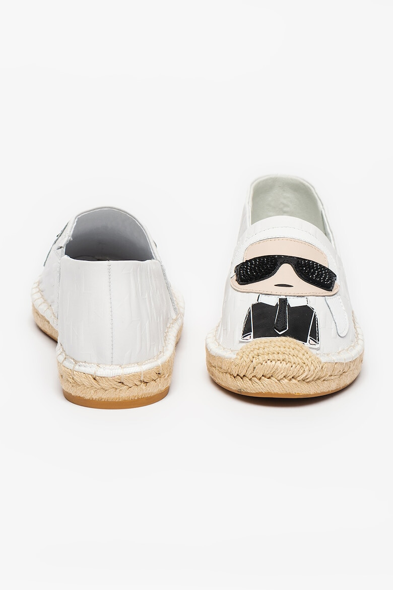 Karl Lagerfeld Espadrile de panza cu aplicatie logo Kamini - Pled.ro