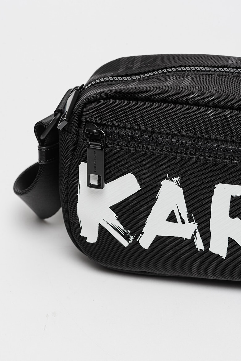 Karl Lagerfeld Geanta crossbody cu imprimeu logo - Pled.ro