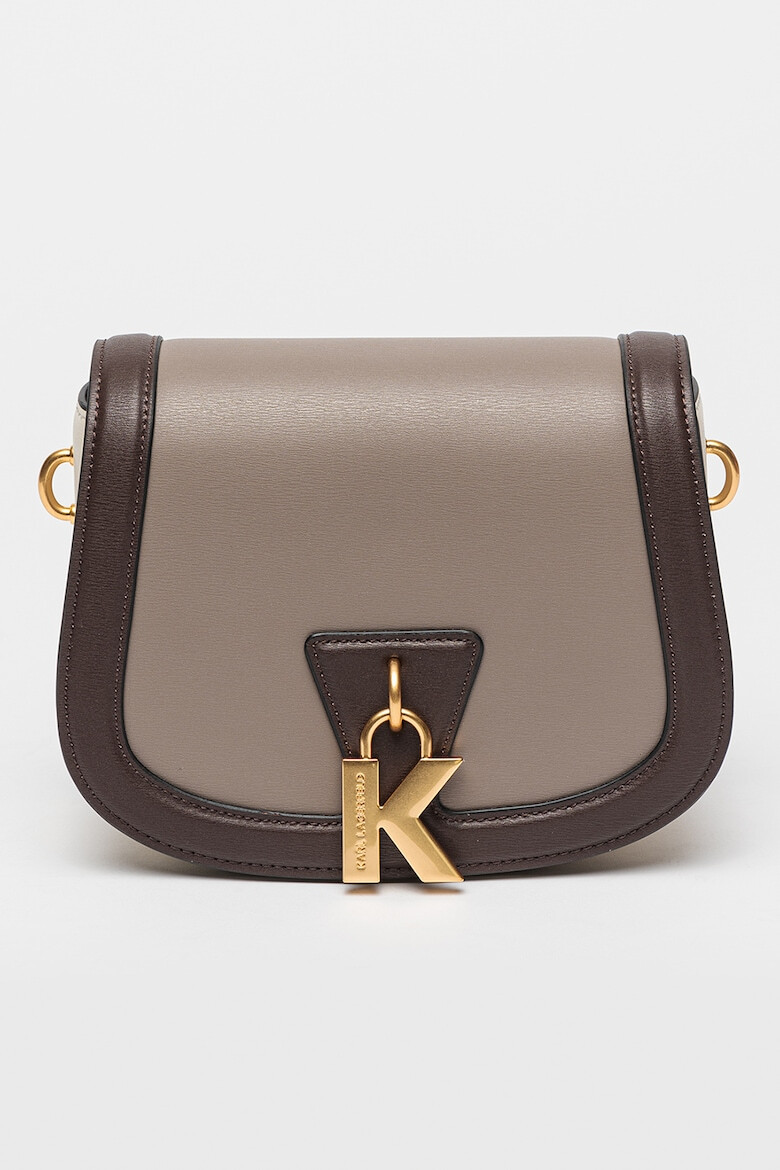 Karl Lagerfeld Geanta crossbody de piele - Pled.ro