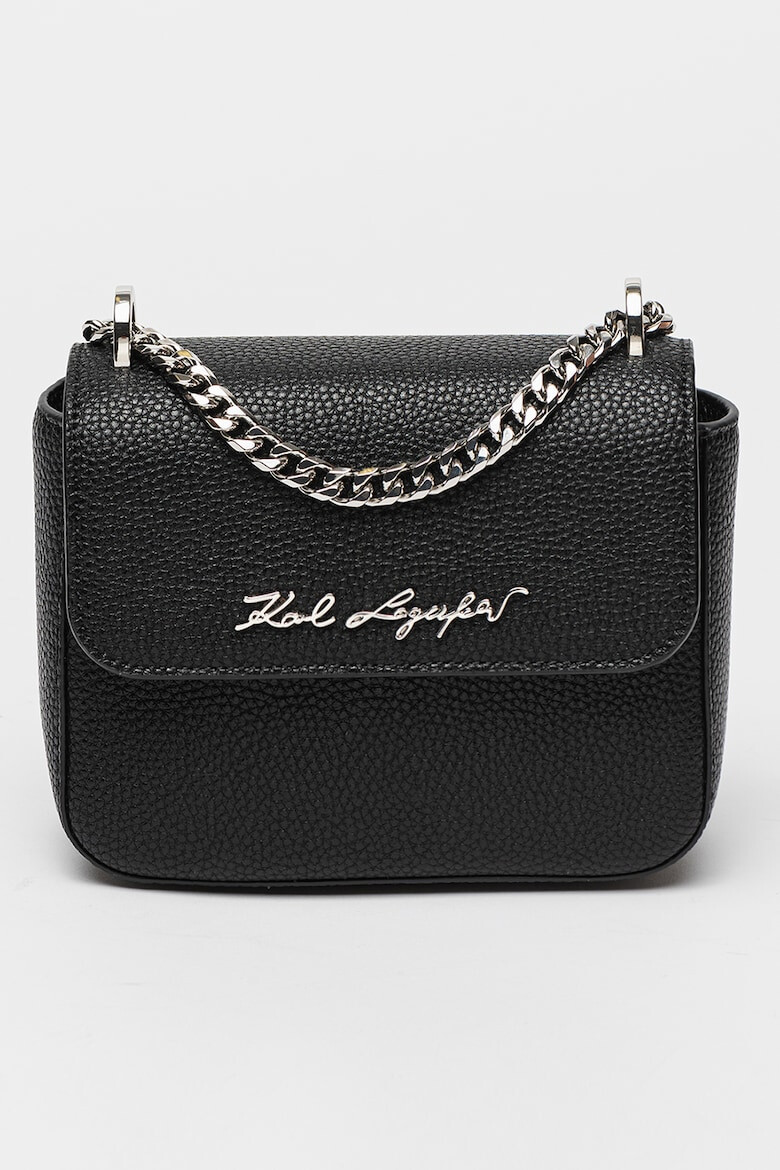 Karl Lagerfeld Geanta crossbody de piele - Pled.ro