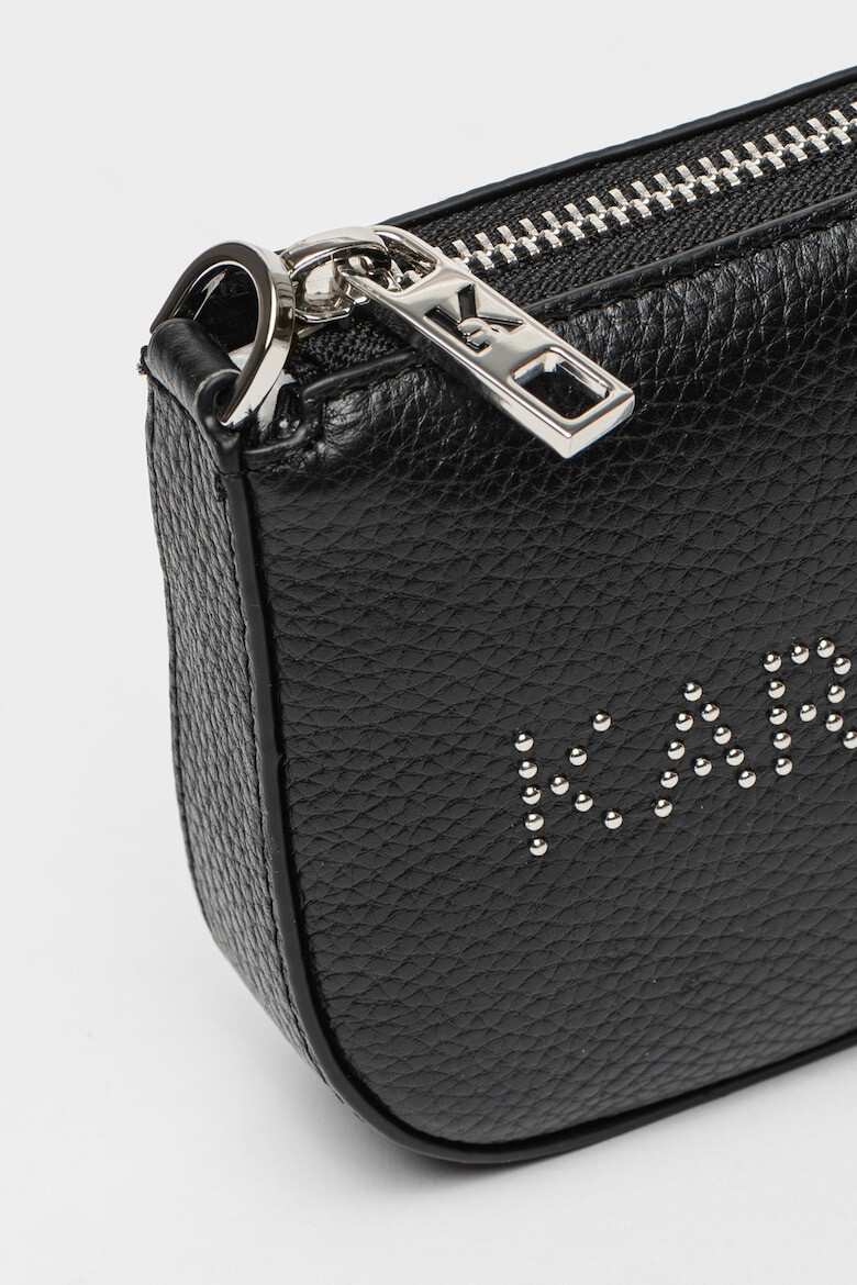 Karl Lagerfeld Geanta crossbody de piele - Pled.ro