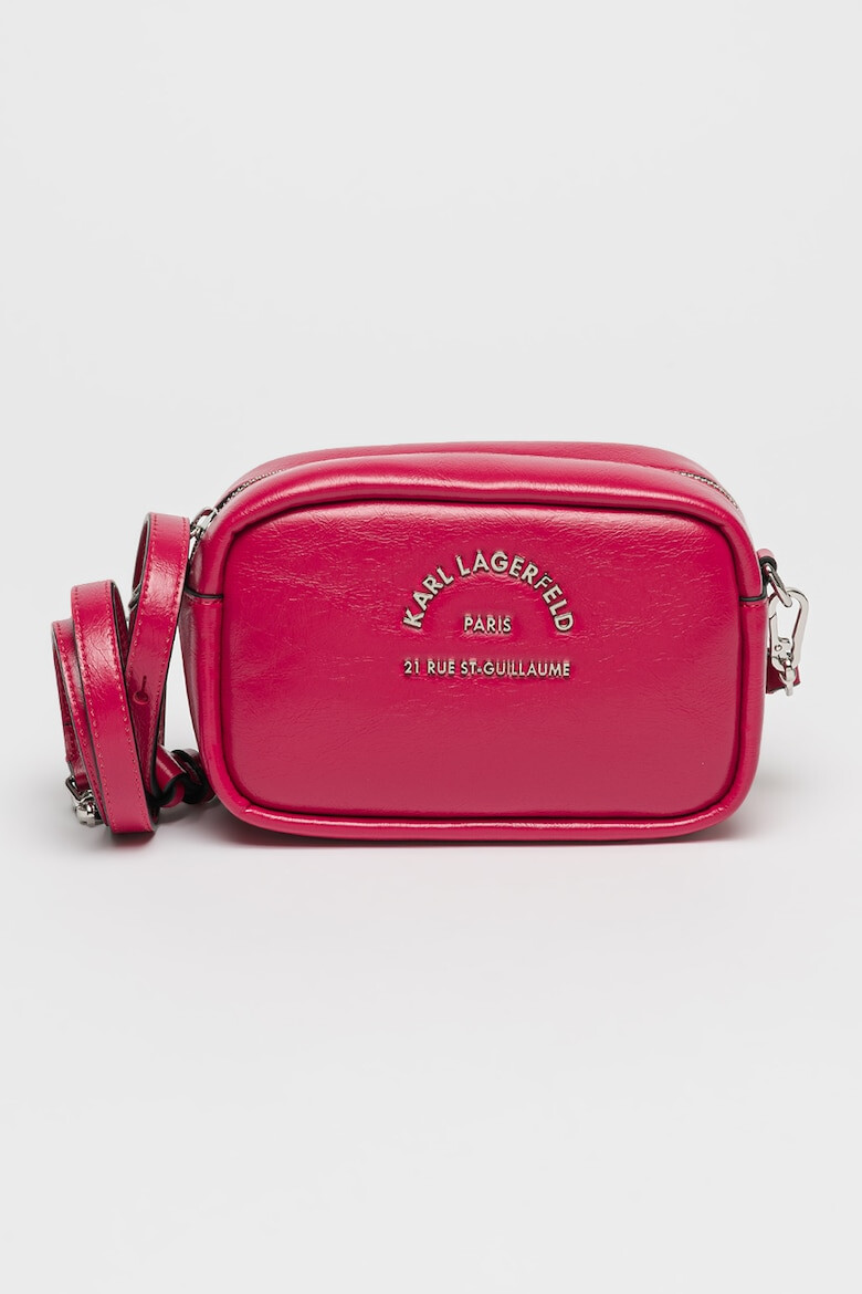 Karl Lagerfeld Geanta crossbody de piele ecologica cu logo - Pled.ro