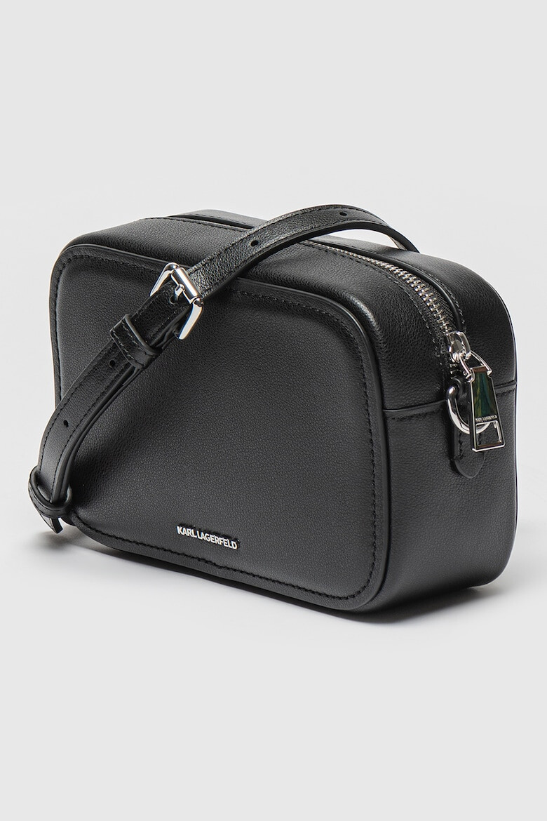 Karl Lagerfeld Geanta crossbody de piele K/Ikonik 2.0 - Pled.ro