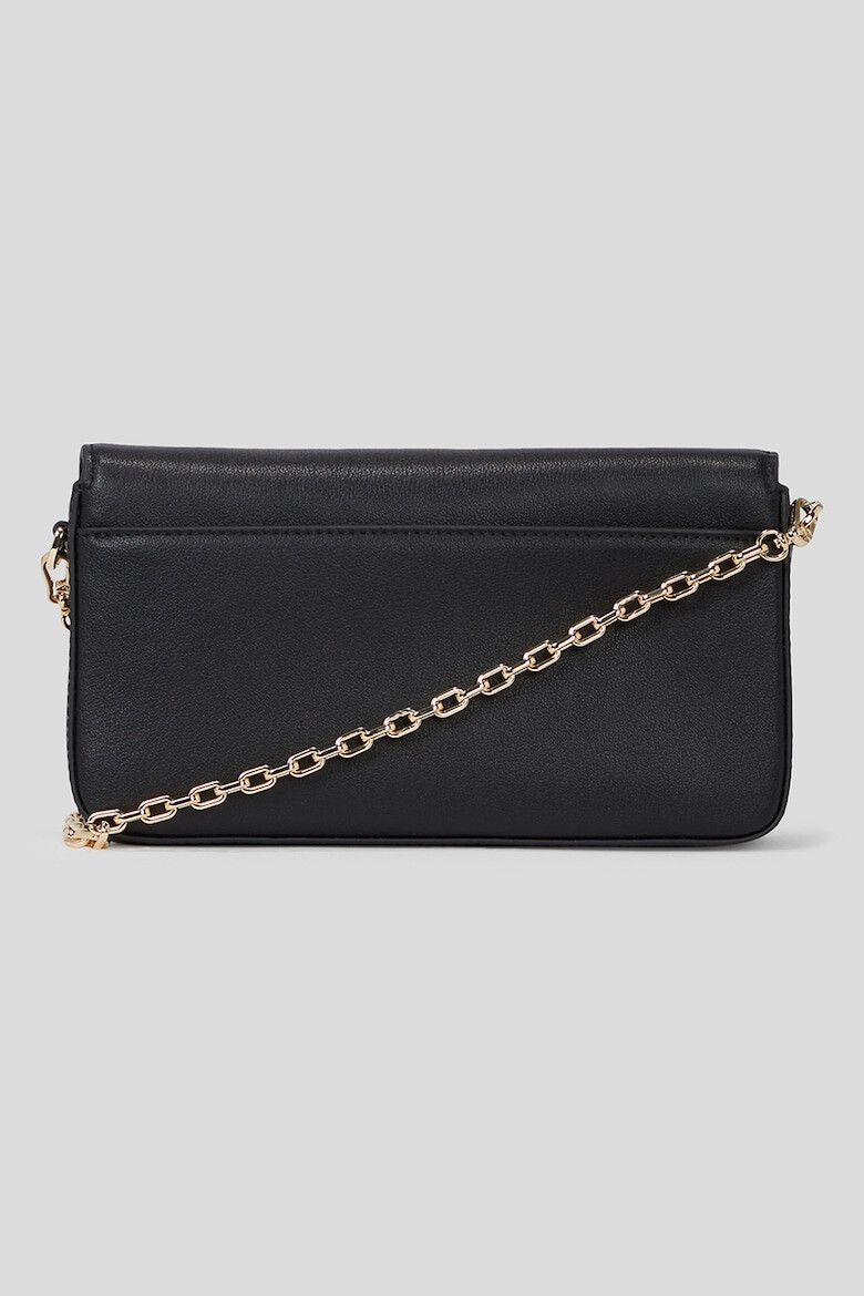 Karl Lagerfeld Geanta crossbody de piele Signature - Pled.ro