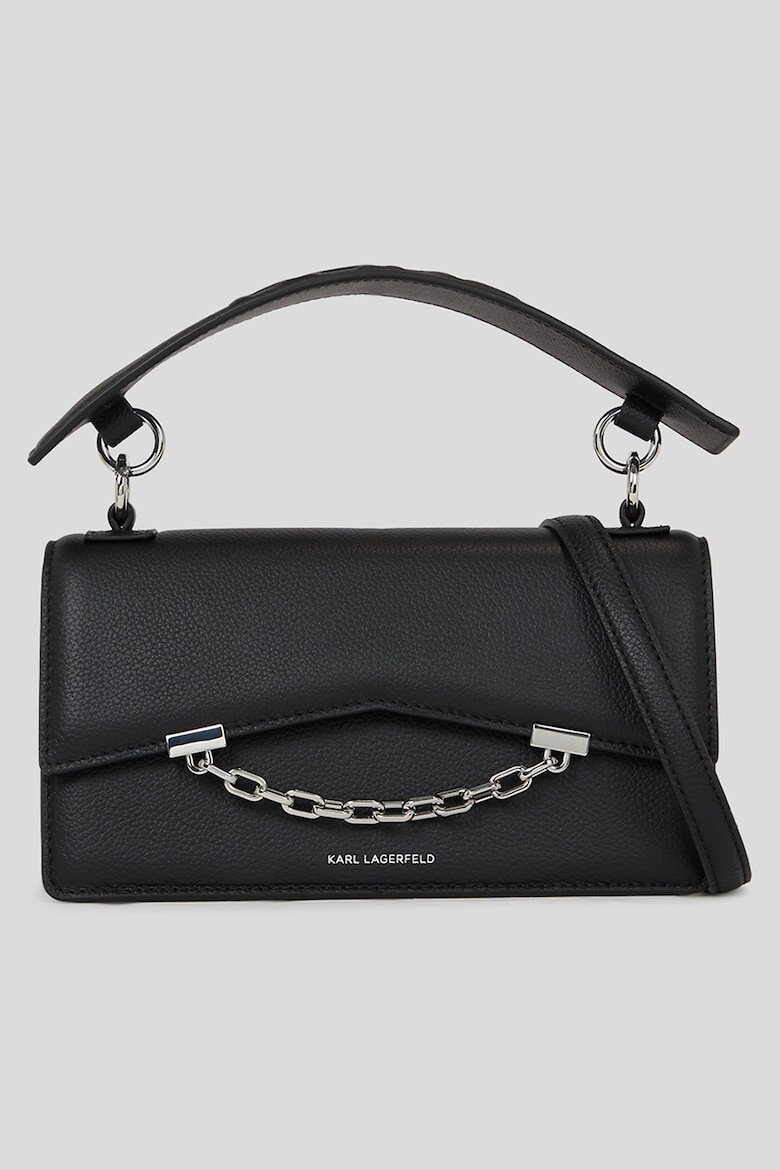 Karl Lagerfeld Geanta crossbody din piele Seven - Pled.ro