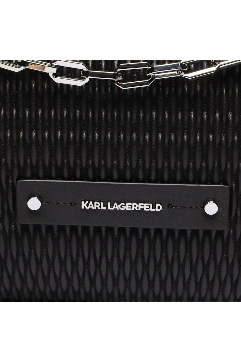 Karl Lagerfeld Geanta dama 8720744103455 Piele ecologica Negru 42x24x15 - Pled.ro